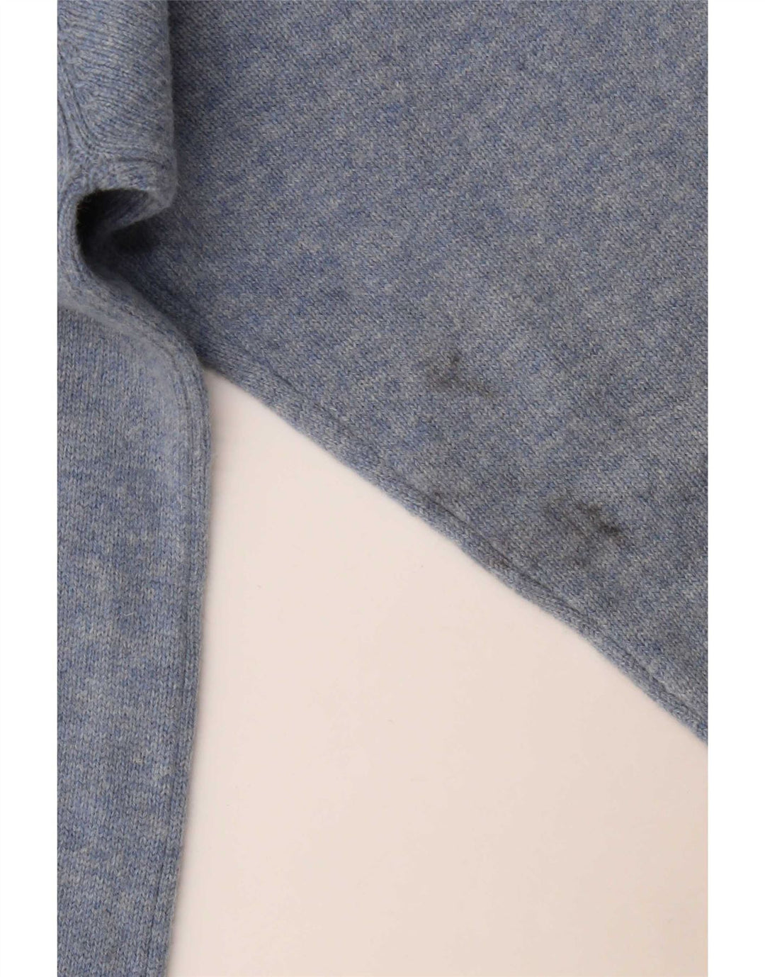Gant Herren-Pullover mit Rundhalsausschnitt, groß, blaue Lammwolle