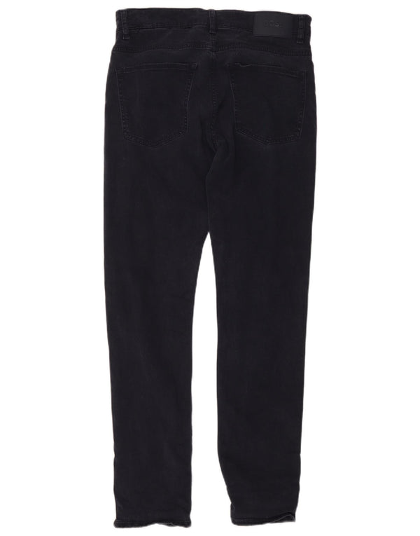 Hugo Boss Herren Slim Jeans W31 L32 Marineblaues Lyocell