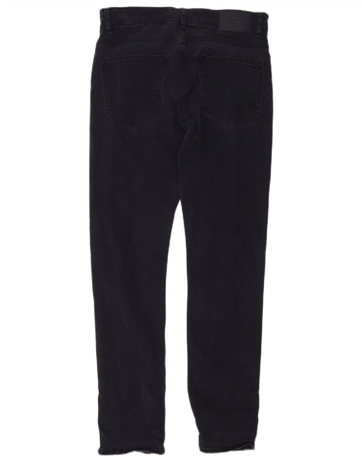 Hugo Boss Herren Slim Jeans W31 L32 Marineblaues Lyocell