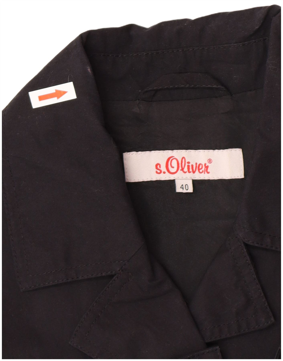 S.Oliver Damen Mantel EU 40 Mittelschwarze Baumwolle