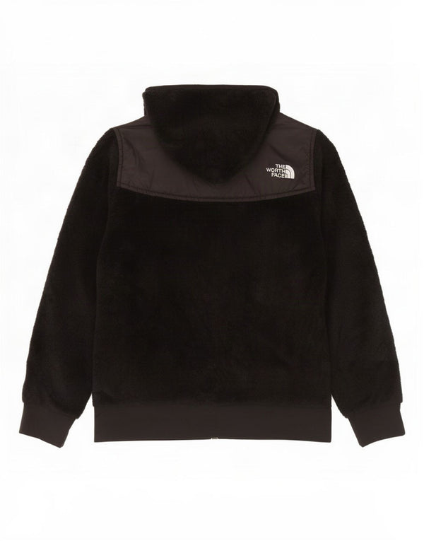 The North Face Mädchen-Kapuzenpullover mit grafischem Reißverschluss, 10–11 Jahre, mittelschwarz