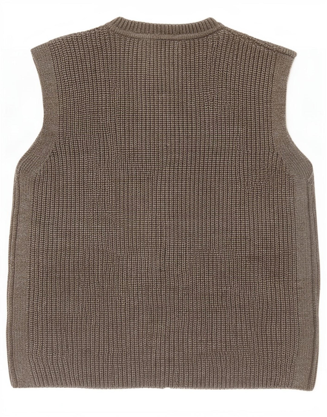 Marks & Spencer Damen-Cardigan, ärmellos, Gr. 10, Größe S, Grau
