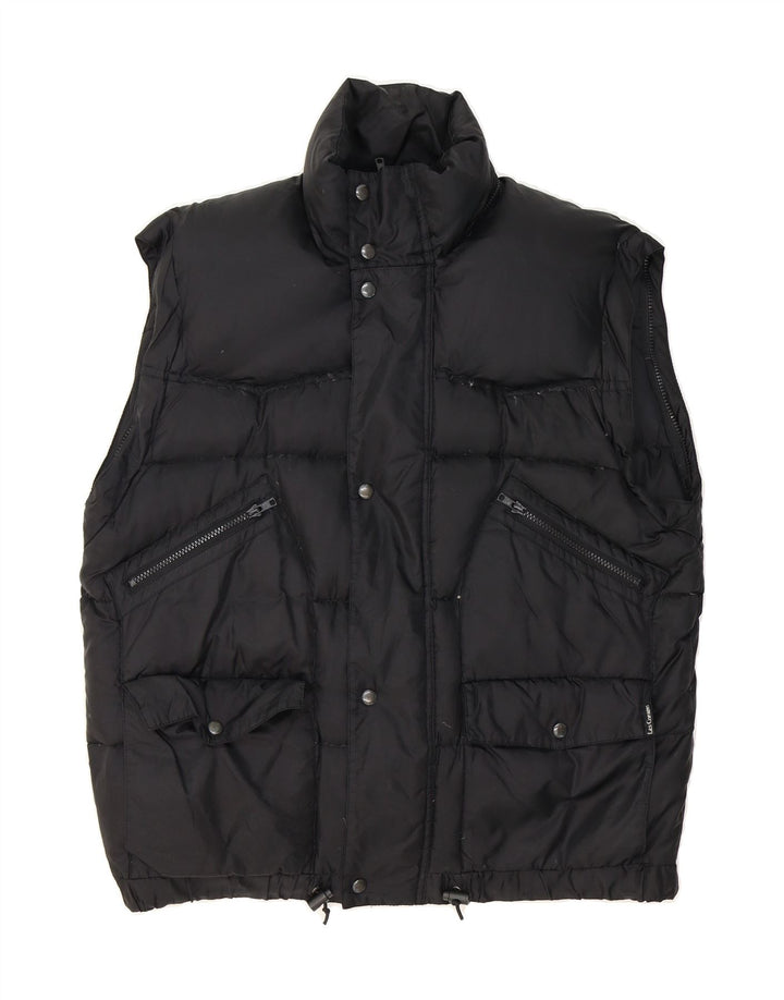 LES COPAINS Boys Padded Gilet 15-16 Years Black Polyamide Vintage Les Copains and Second-Hand Les Copains from Messina Hembry 