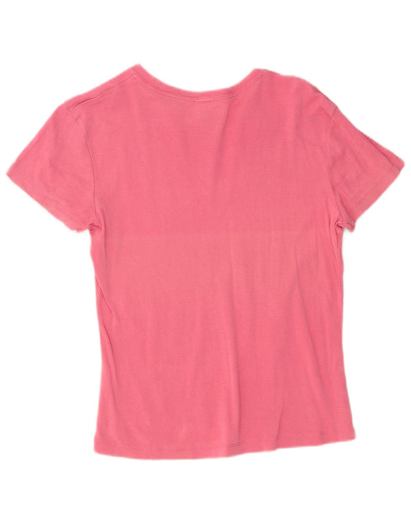 Gap Grafik-T-Shirt-Oberteil für Damen, UK 12, Mittelrosa