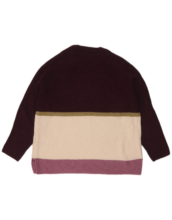 Marks & Spencer Damen-Pullover mit Rundhalsausschnitt, Gr. 40, Größe L, Lila