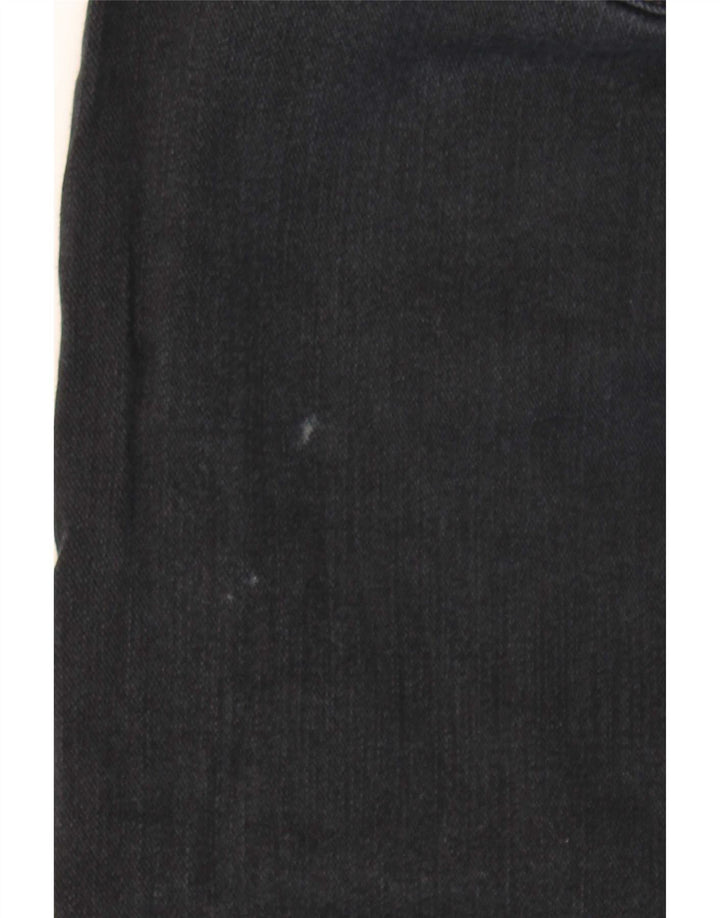 Diesel Herren Straight Jeans W34 L31 Schwarze Baumwolle