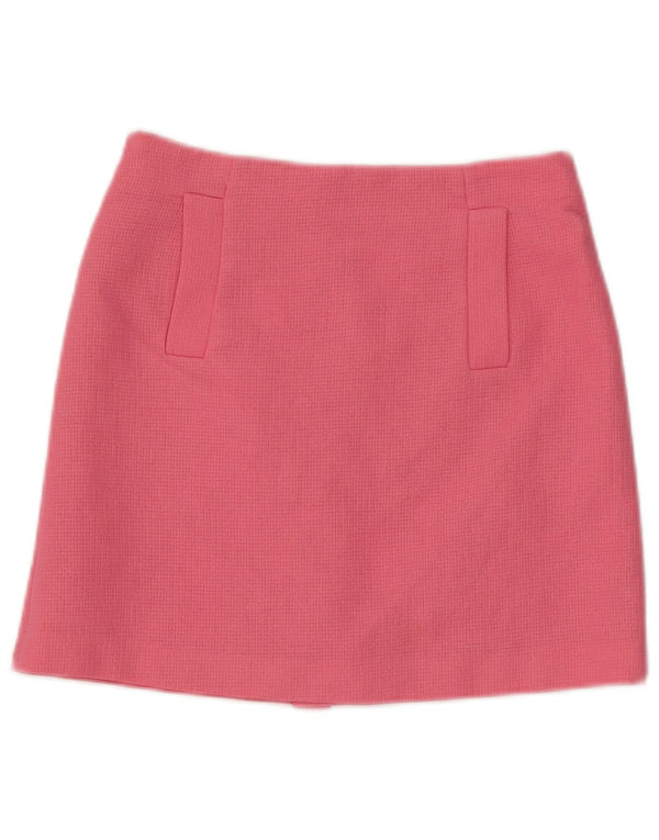 Zara Damen Minirock XS W24 Rosa Polyester