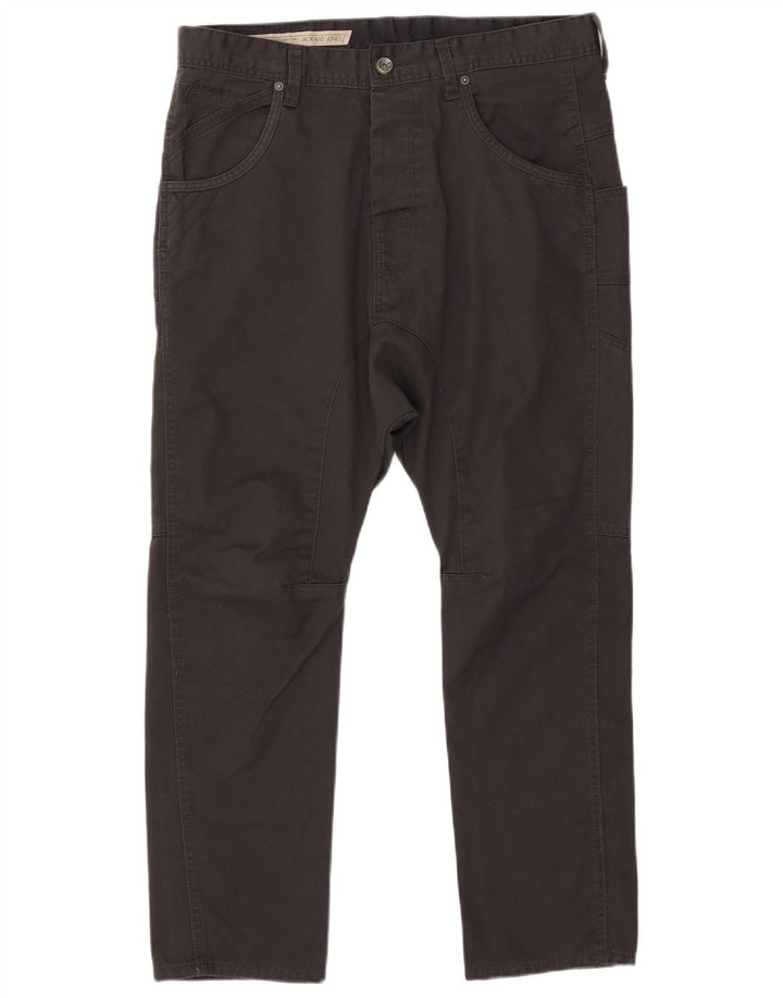 Jack & Jones Herren Slim Freizeithose W34 L25 Schwarz Polyester