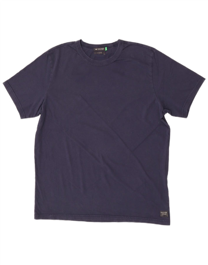 Dockers Herren Slim Fit T-Shirt Top Large Marineblau