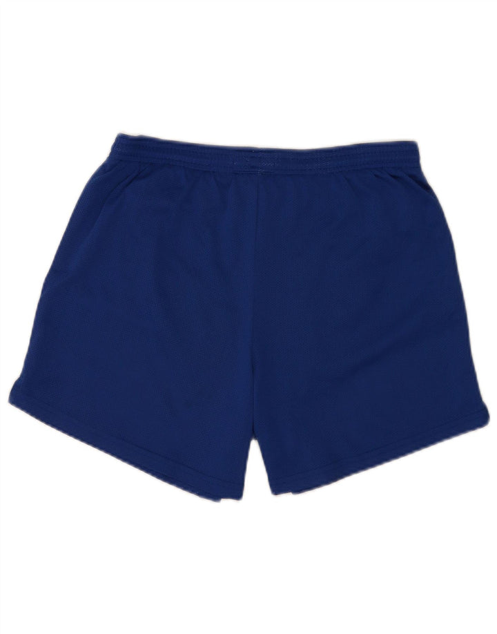 Reebok Herren Regular Sport Shorts Mittelblaues Polyester