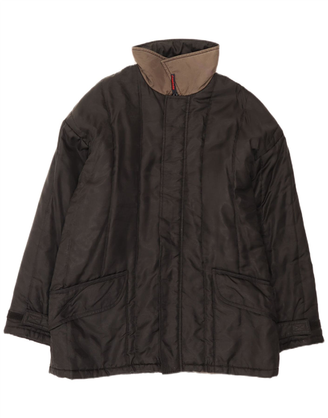 Invicta Herren Wattierte Jacke UK 42 XL Schwarz Colourblock