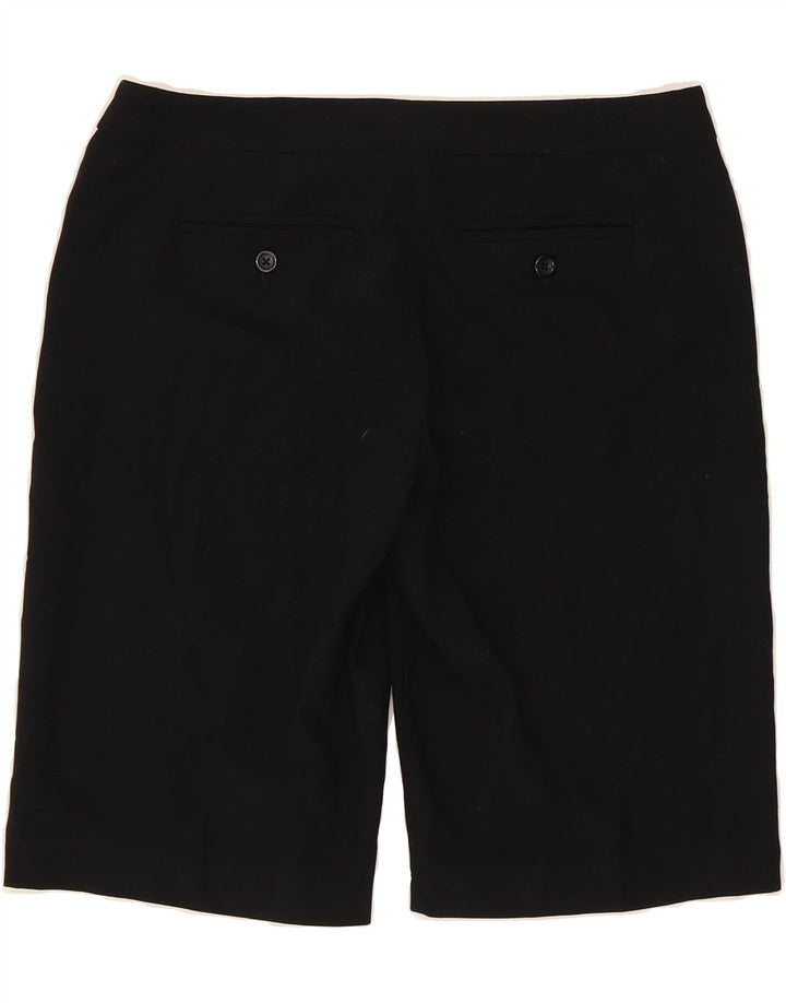 MOSSIMO Womens Stretch Bermuda Shorts US 4 Small W30 Black Polyester Vintage Mossimo and Second-Hand Mossimo from Messina Hembry 