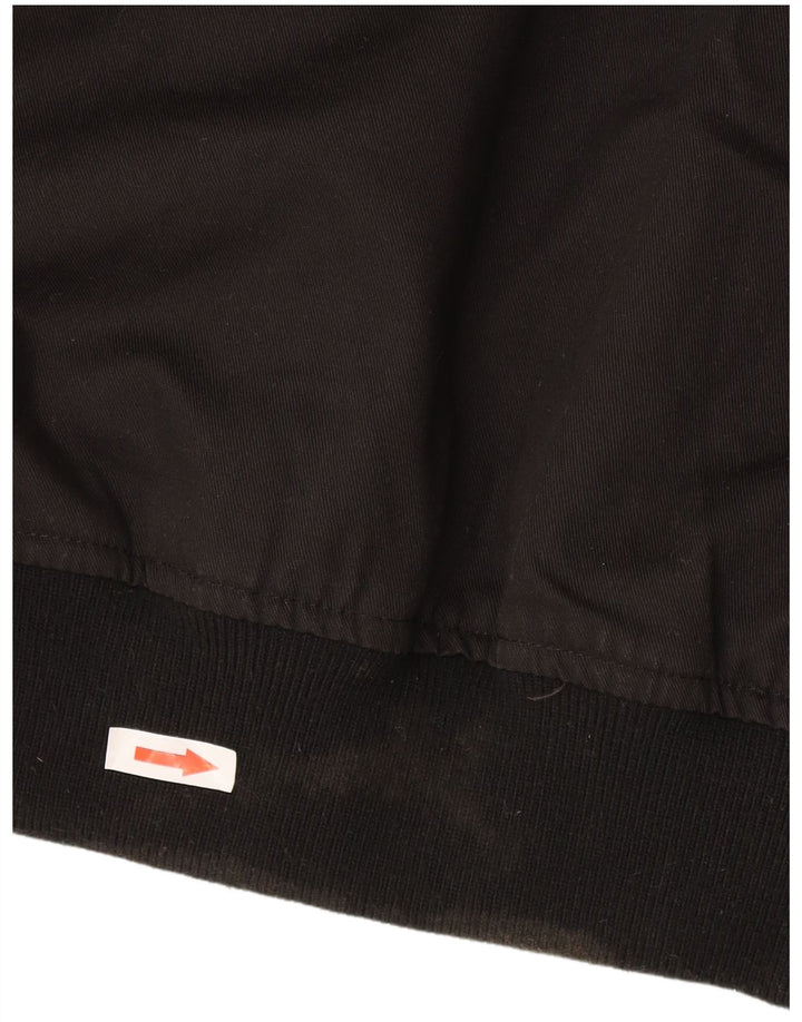 Brandit Damen Bomberjacke mit Kapuze, UK 16, Größe L, Schwarz, Polyester