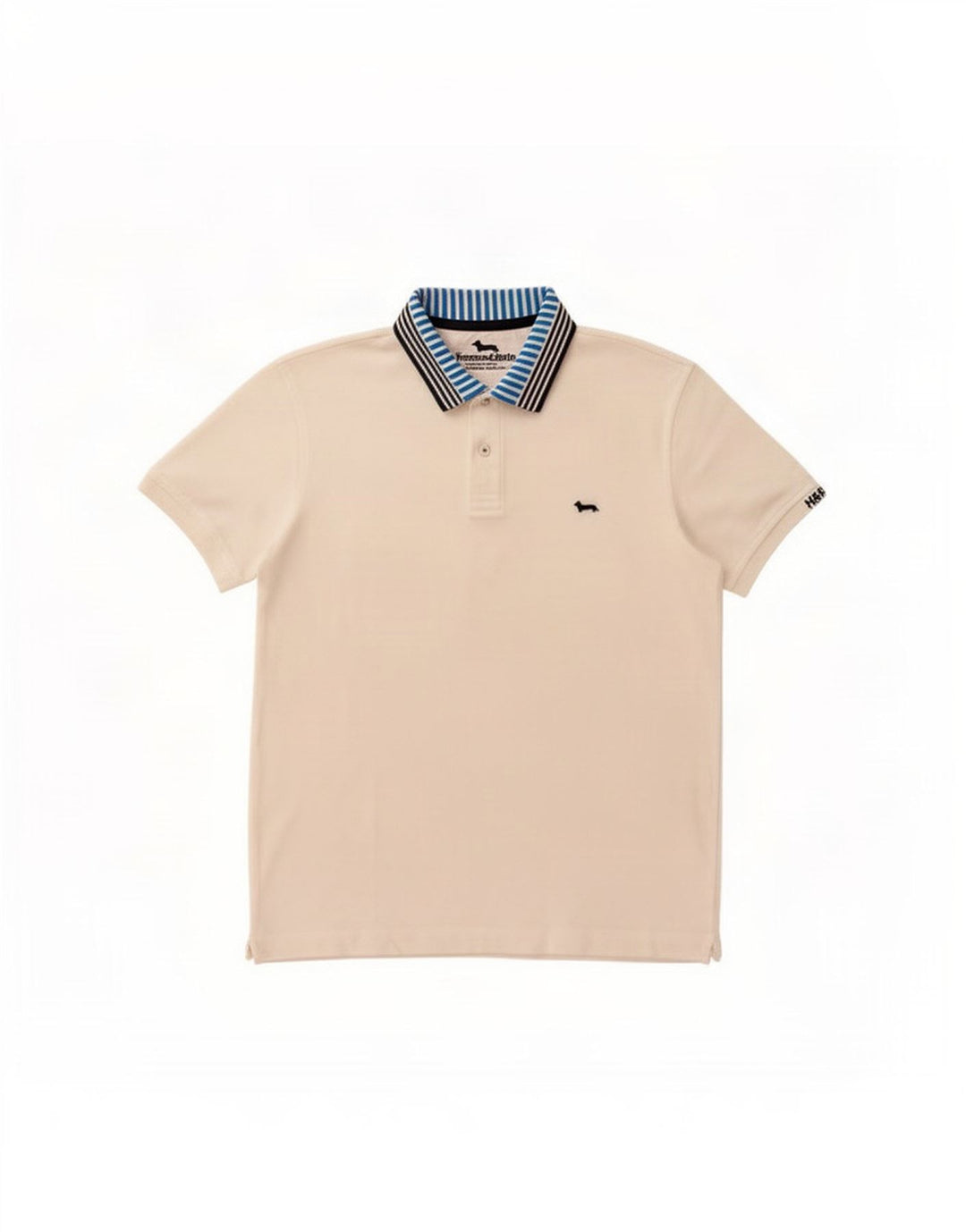 Harmont & Blaine Rugby-Poloshirt für Herren, reguläre Passform, klein, weiß gestreift