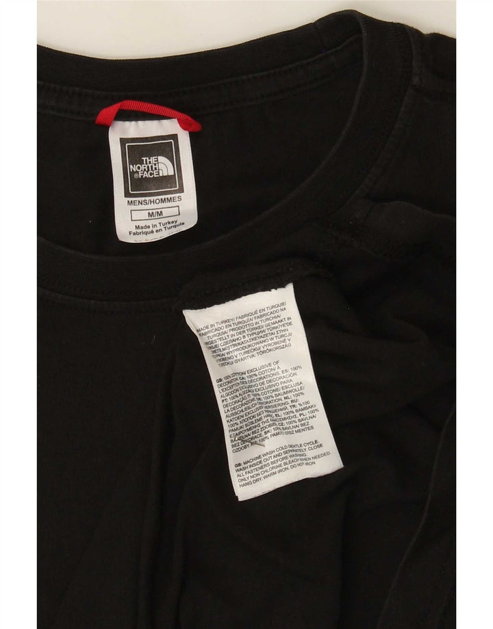 The North Face Herren-T-Shirt mit Grafik, mittelschwarze Baumwolle