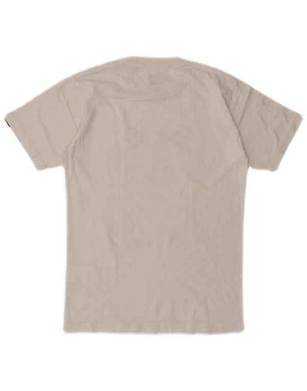 Vans Mens Classic Fit Graphic T-Shirt Top Small White Cotton