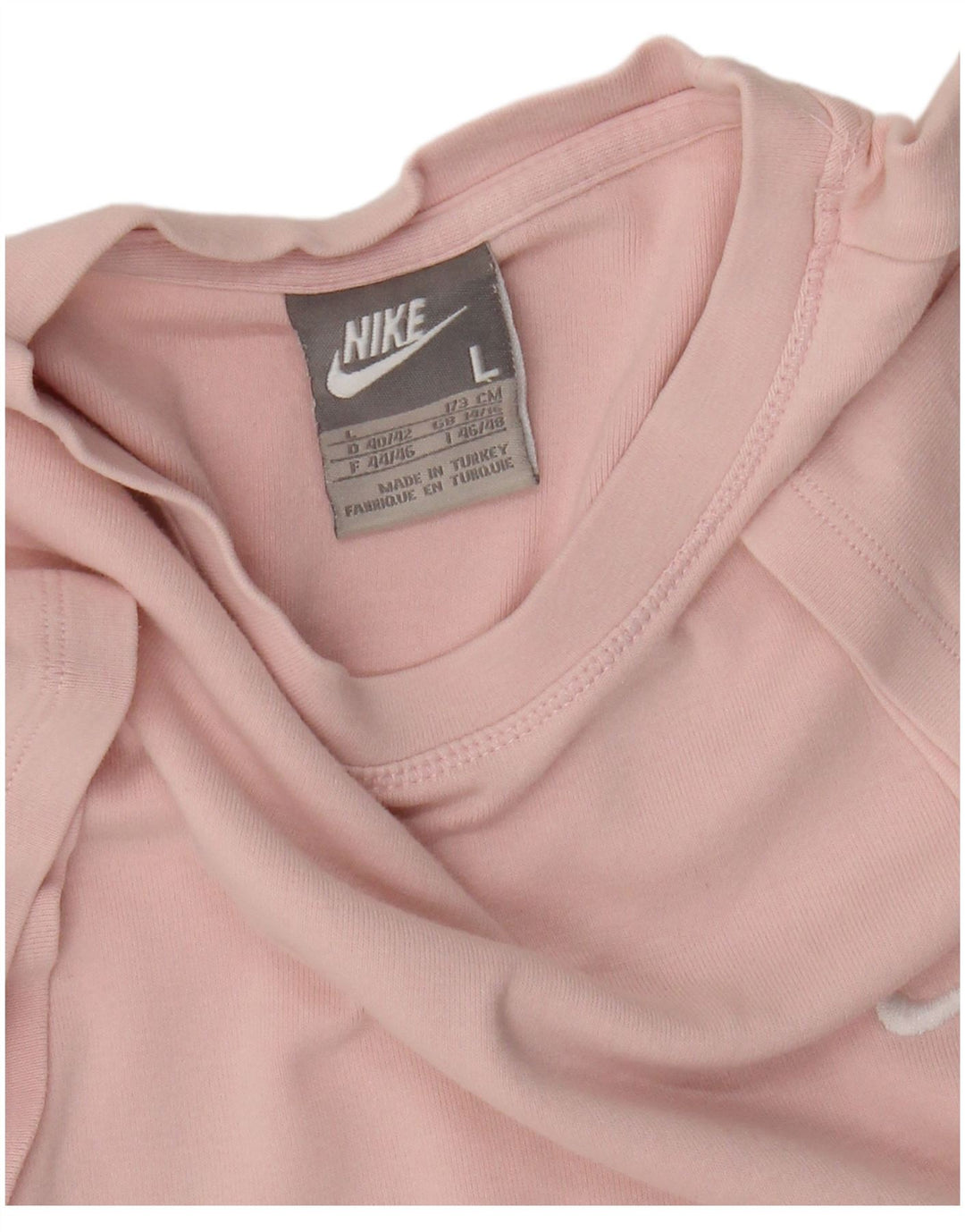Nike Damen T-Shirt Top UK 14/16 Large Pink