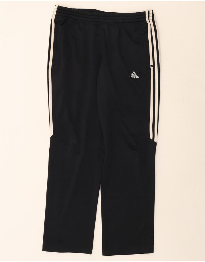 ADIDAS Herren-Trainingshose, groß, aus schwarzem Polyester