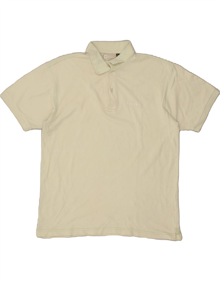 LOTTO Mens Polo Shirt XL Green Cotton | Vintage Lotto | Thrift | Second-Hand Lotto | Used Clothing | Messina Hembry 