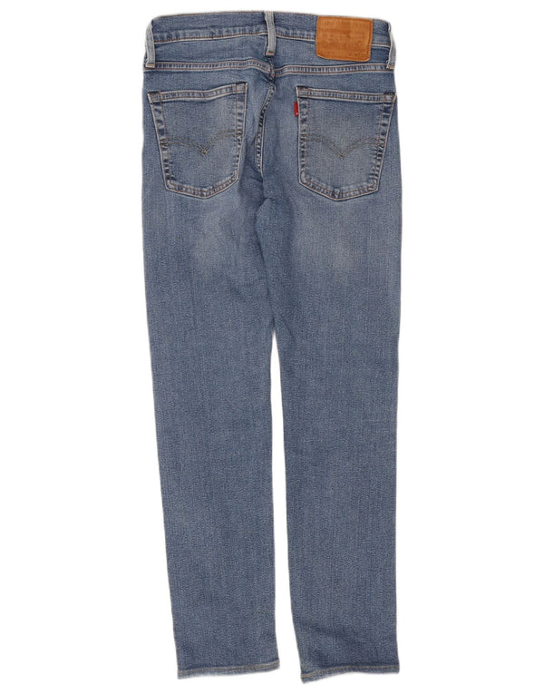Levi's Damen 510 Skinny Jeans W28 L27 Blaue Baumwolle