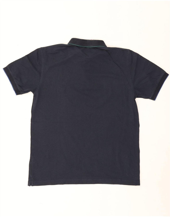Sun68 Herren-Poloshirt, groß, marineblau, Baumwolle