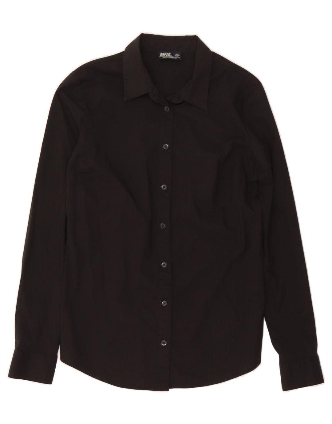 RIFLE Womens Shirt UK 10 Small Black Vintage Rifle and Second-Hand Rifle from Messina Hembry 