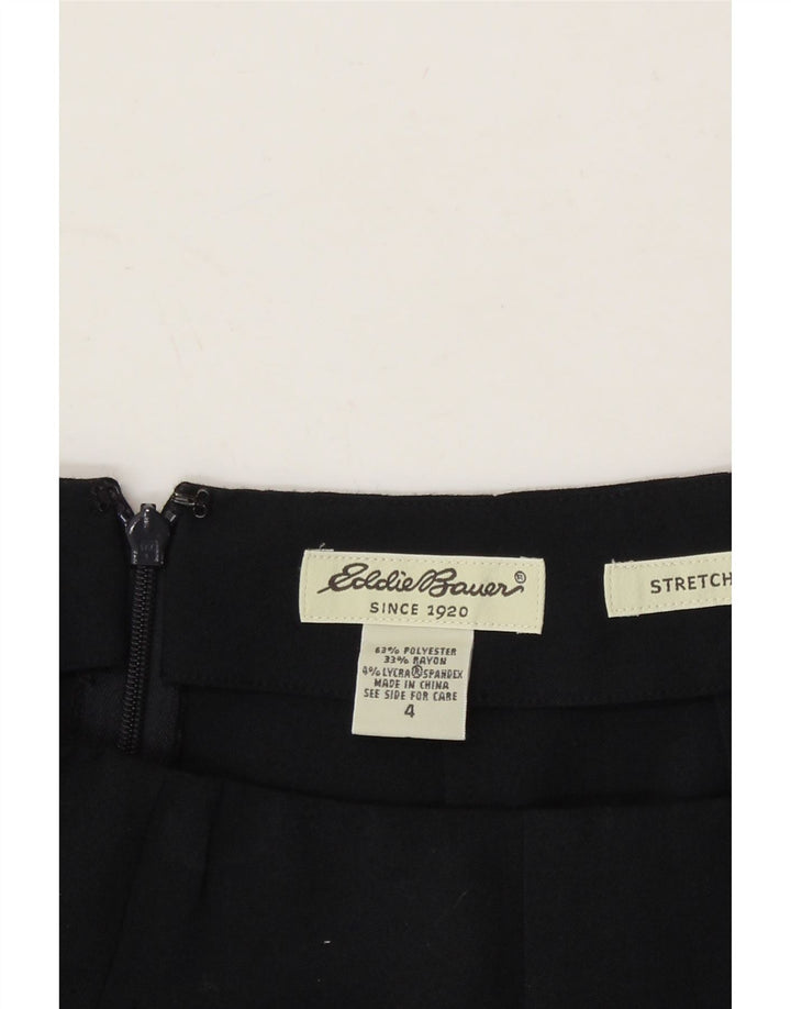 EDDIE BAUER Womens Maxi Skirt US 4 Small W26  Black Polyester Vintage Eddie Bauer and Second-Hand Eddie Bauer from Messina Hembry 