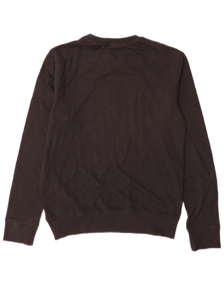 Calvin Klein Jeans Herren-Sweatshirt mit Grafik, mittelschwarze Baumwolle