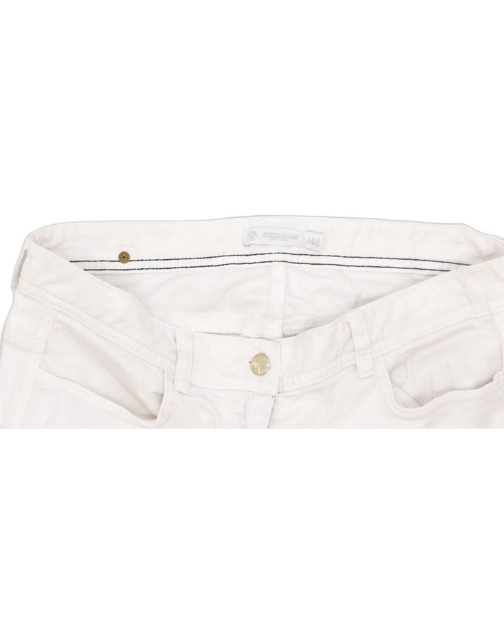 NORTH SAILS Womens Slim Casual Trousers IT 46 Large W34 L34 White Classic | Vintage | Thrift | Second-Hand | Used Clothing | Messina Hembry 