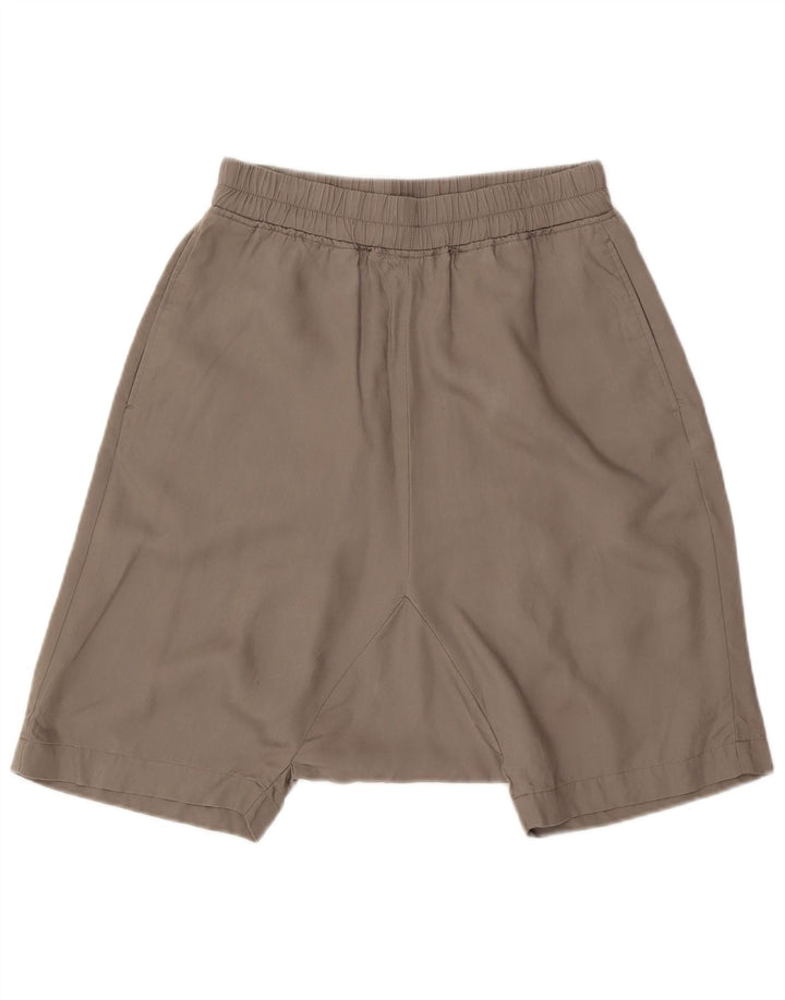 Zara Herren Freizeitshorts Medium W31 Grau Lyocell