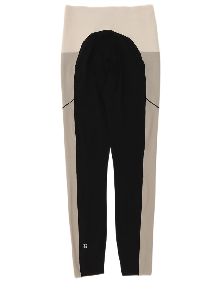 Sweaty Betty Damen-Leggings, Größe S, Größe S, Schwarz, Colourblock-Polyester