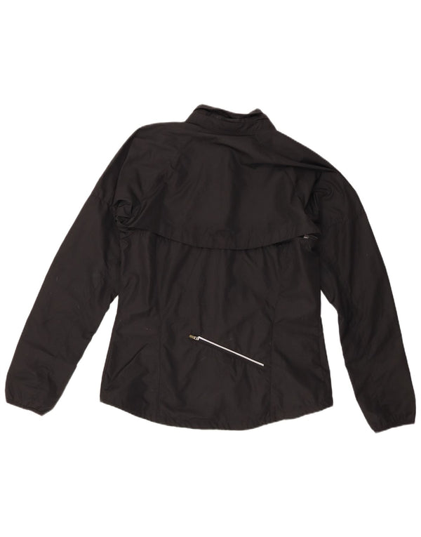 Nike Damen Storm-Fit Trainingsanzug Top Jacke UK 12 Medium Schwarz Polyester