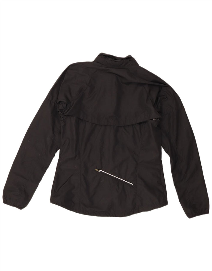 Nike Damen Storm-Fit Trainingsanzug Top Jacke UK 12 Medium Schwarz Polyester