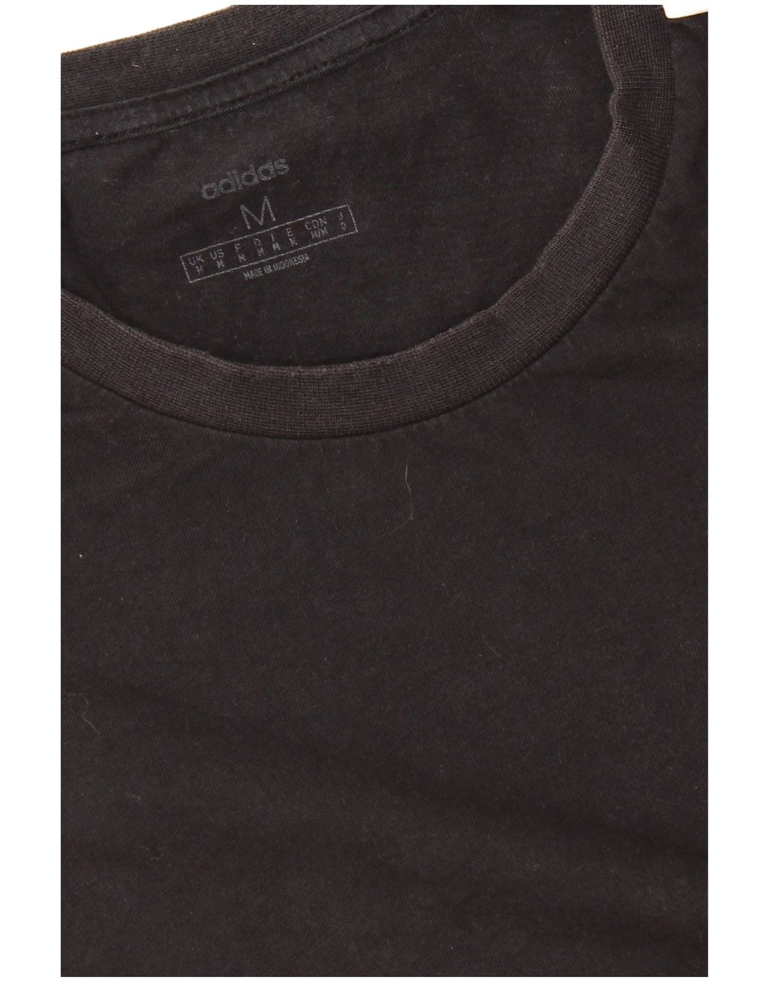 Adidas Herren T-Shirt Top Medium Schwarz