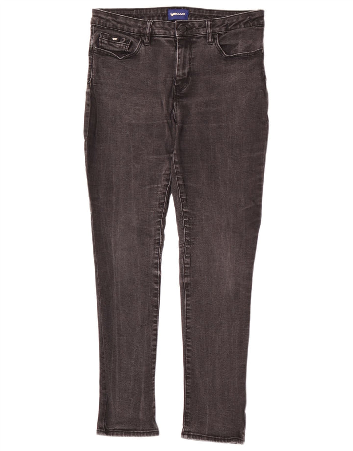 Gas Herren Britty Slim Jeans W29 L30 Graue Baumwolle