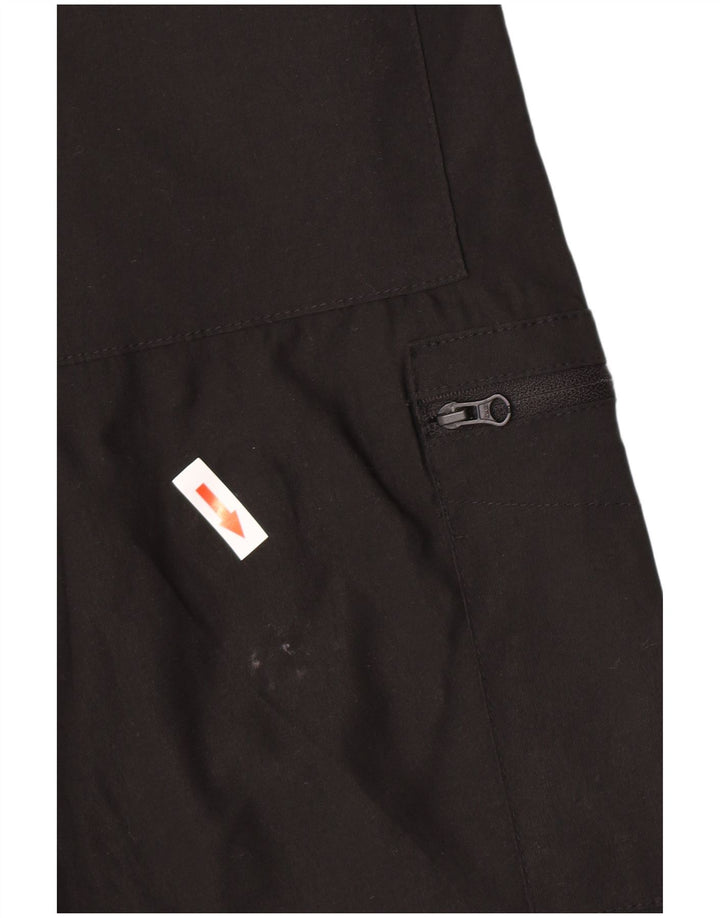 Mountain Warehouse Slim-Cargohose für Herren, W30, L30, schwarzes Nylon