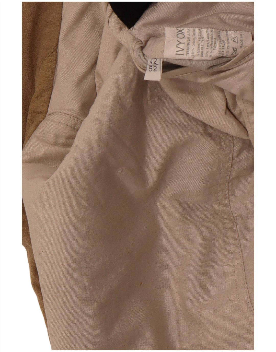 IVY OXFORD Herren Windjacke UK 42 XL Marineblau Baumwolle