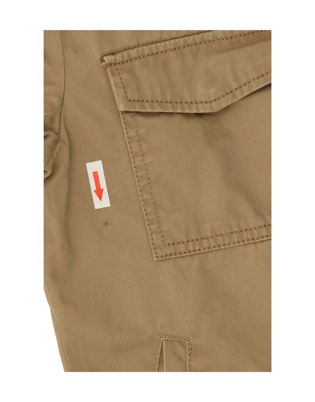 Zara Herren-Militär-Bomberjacke, UK 38, mittelbeige Baumwolle