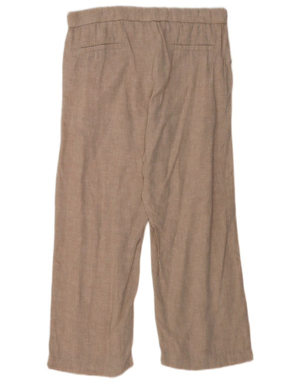 Dack's Damen-Hose mit entspannter Passform, mittelgroß, W28, L25, Beige