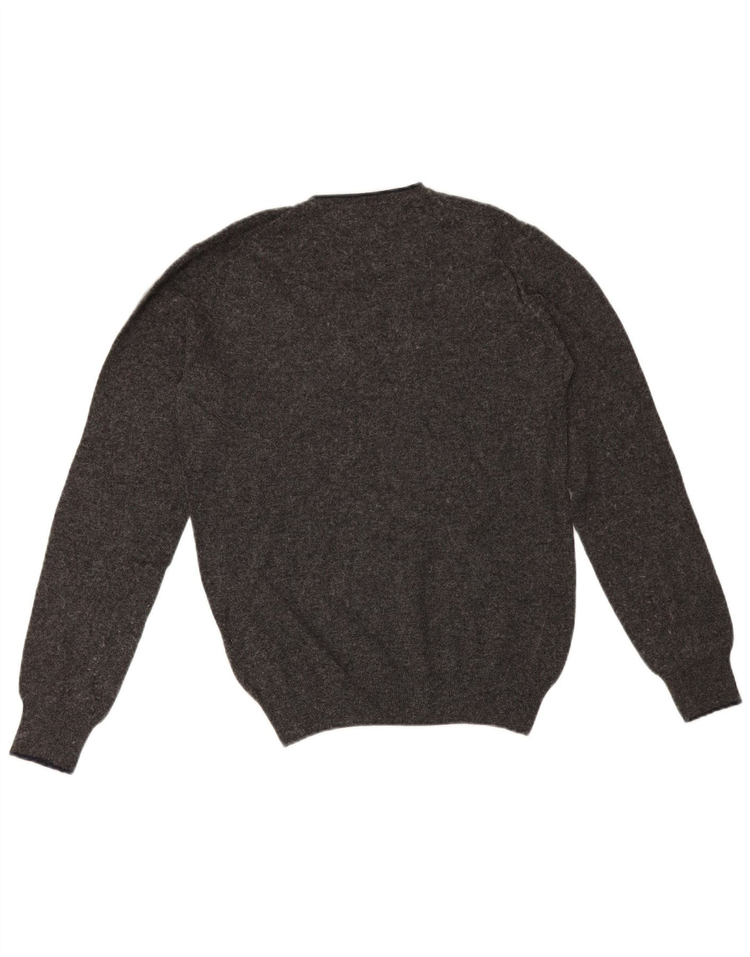 Slam Herren-Pullover mit V-Ausschnitt, mittelgraues Polyamid