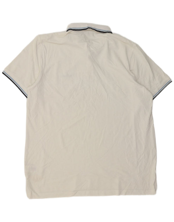 Pierre Cardin Herren Poloshirt 3XL Weiße Baumwolle