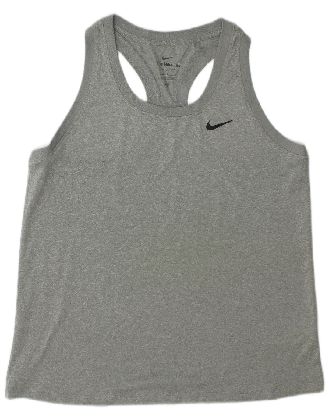 Nike Herren Dri Fit Weste Top Large Grau Polyester