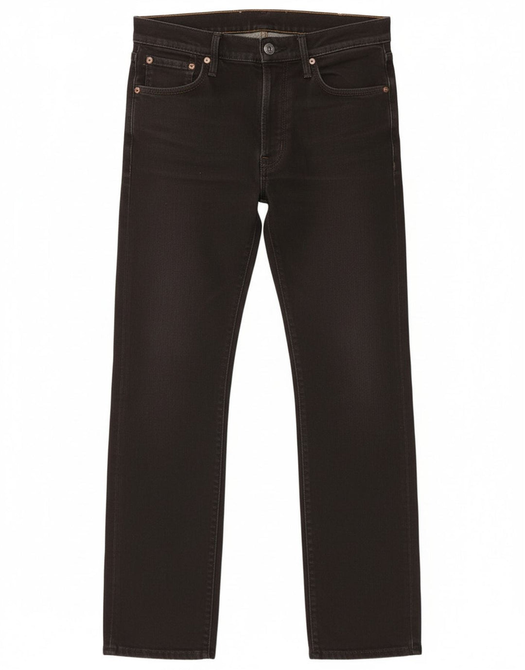 Levi's Damen 314 Shaping Straight Jeans W28 L30 Schwarz