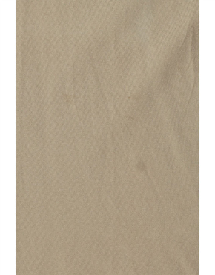 Adidas Herren T-Shirt Top Large Beige Baumwolle