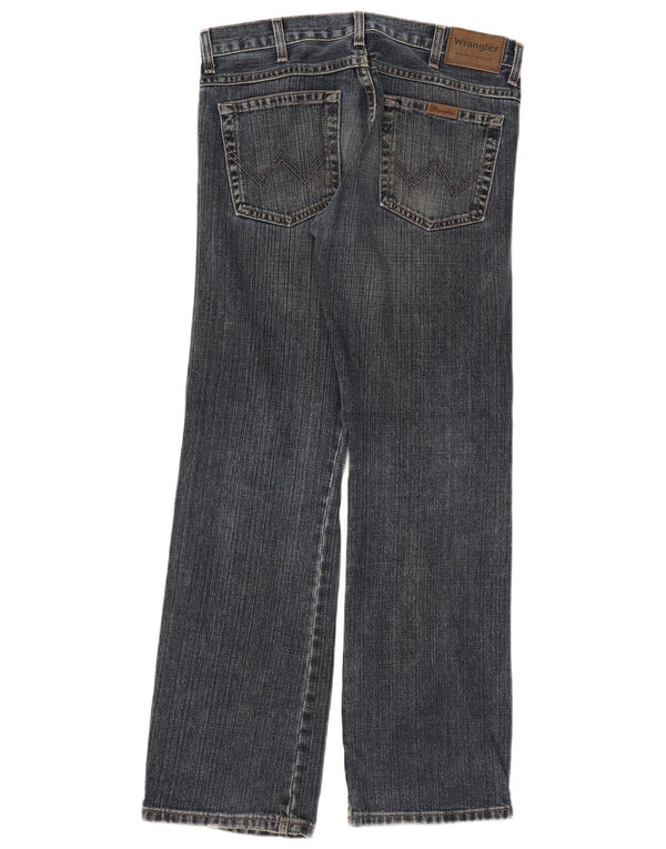 Wrangler Herren Bootcut Jeans W30 L32 Blaue Baumwolle