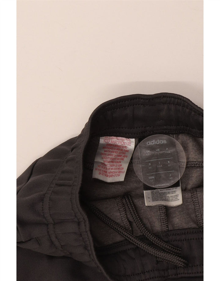 ADIDAS Jungen-Trainingshose, Jogginghose, 9–10 Jahre, graue Baumwolle