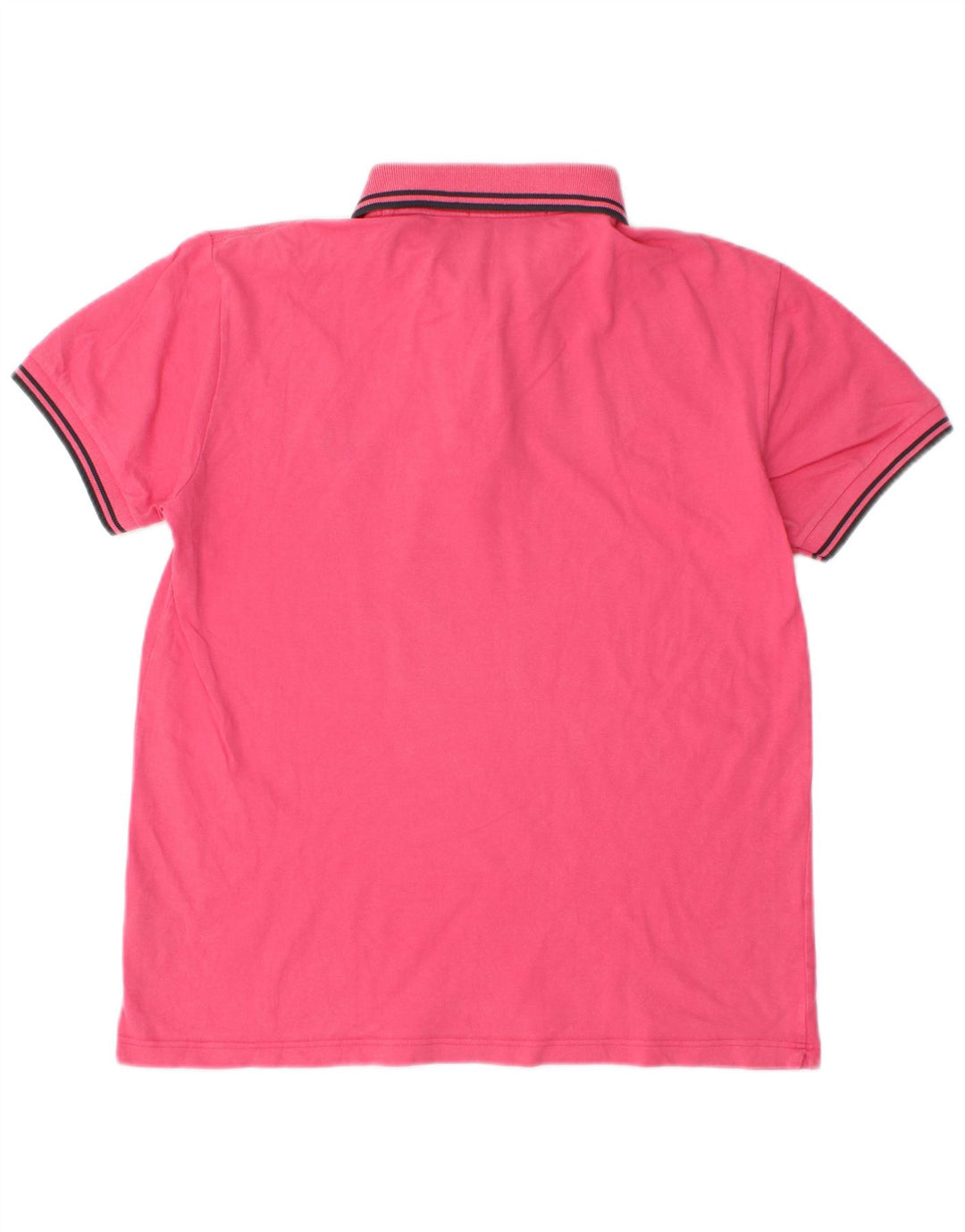 Leichtes und dehnbares Herren-Poloshirt aus mittelrosa Baumwolle von Fred Perry