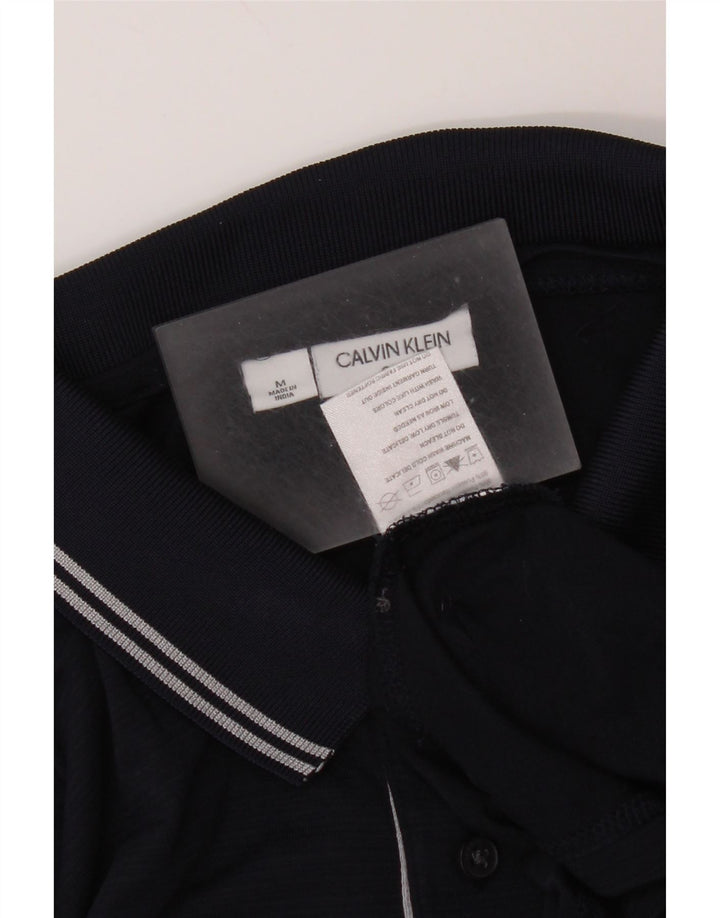 Calvin Klein Herren Poloshirt Medium Marineblau Polyester