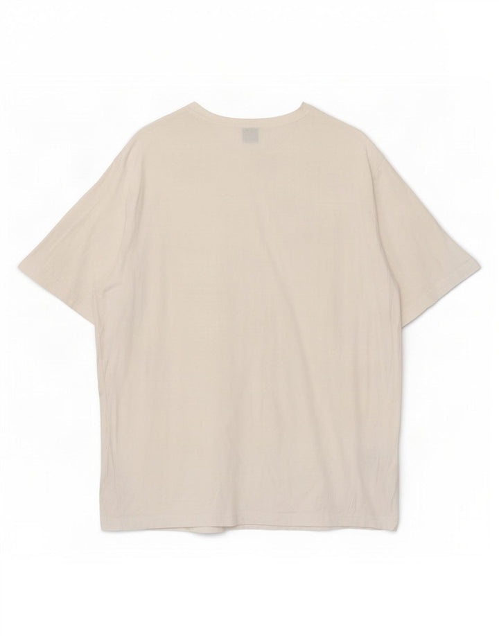 Hugo Boss Herren T-Shirt Top XL Weiße Baumwolle