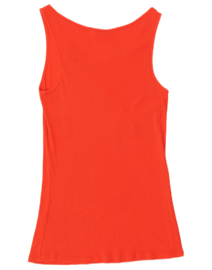 Guess Damen Grafik-Trägershirt UK 12 Mittelrot